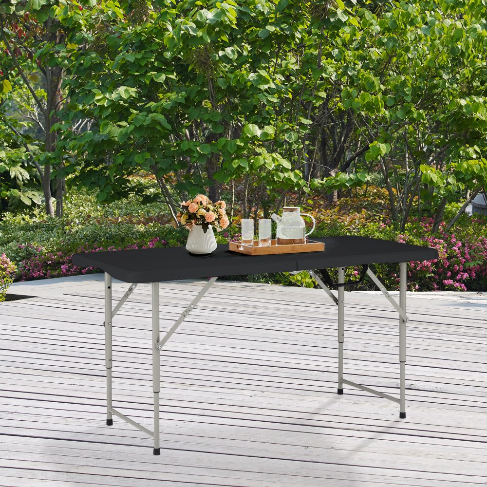 Height Adjustable Resin Table - 12