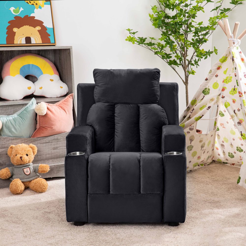 Sally Deluxe Kids Recliner by Naomi Home - 15