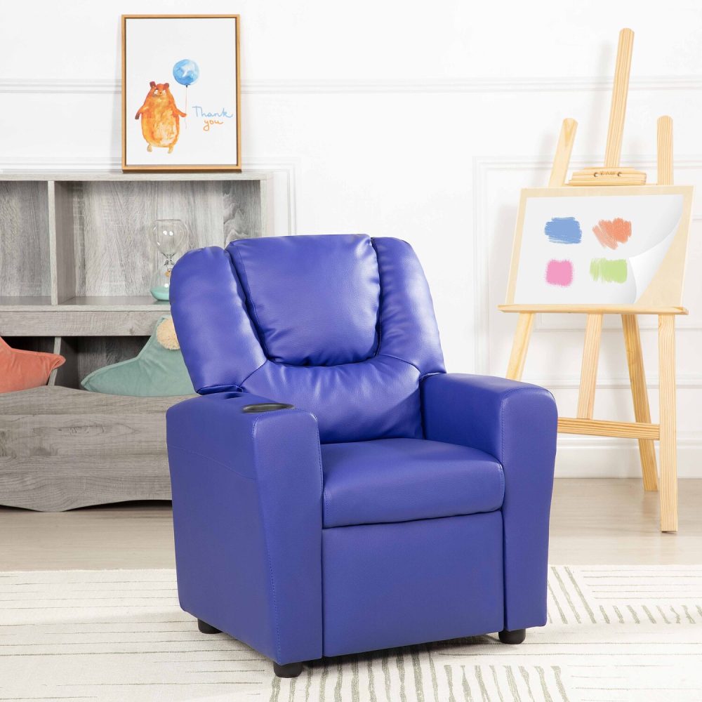 Naomi Home Suri Push Back Kids Recliner - 23