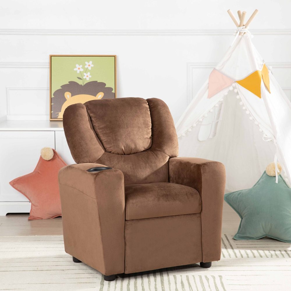 Naomi Home Suri Push Back Kids Recliner - 33