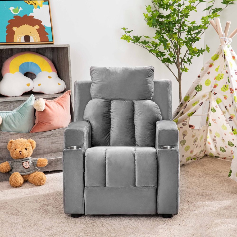 Sally Deluxe Kids Recliner by Naomi Home - 25