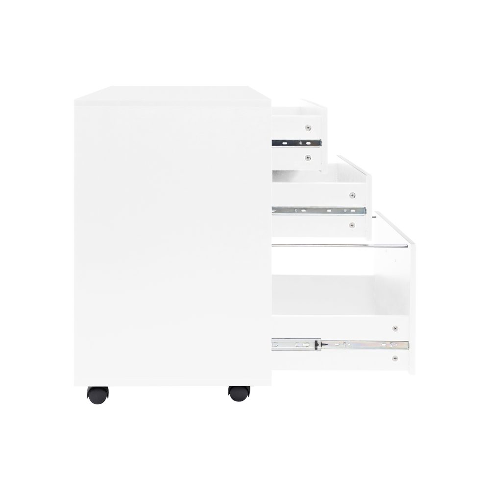Parker Rolling Office Cabinet by Naomi Home - 5