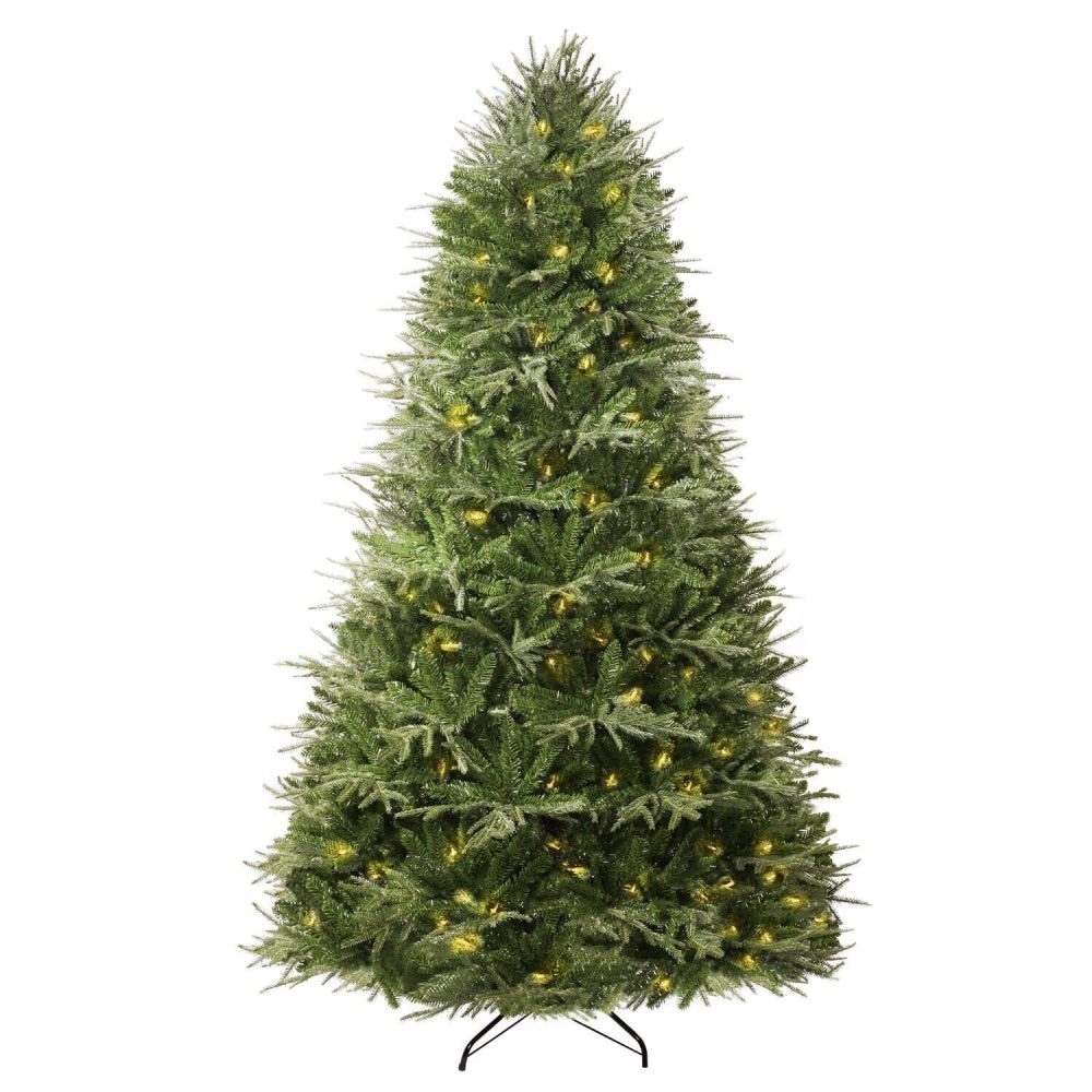 Camden Hinged Pre-Lit Artificial Christmas Tree by Naomi Home - 11