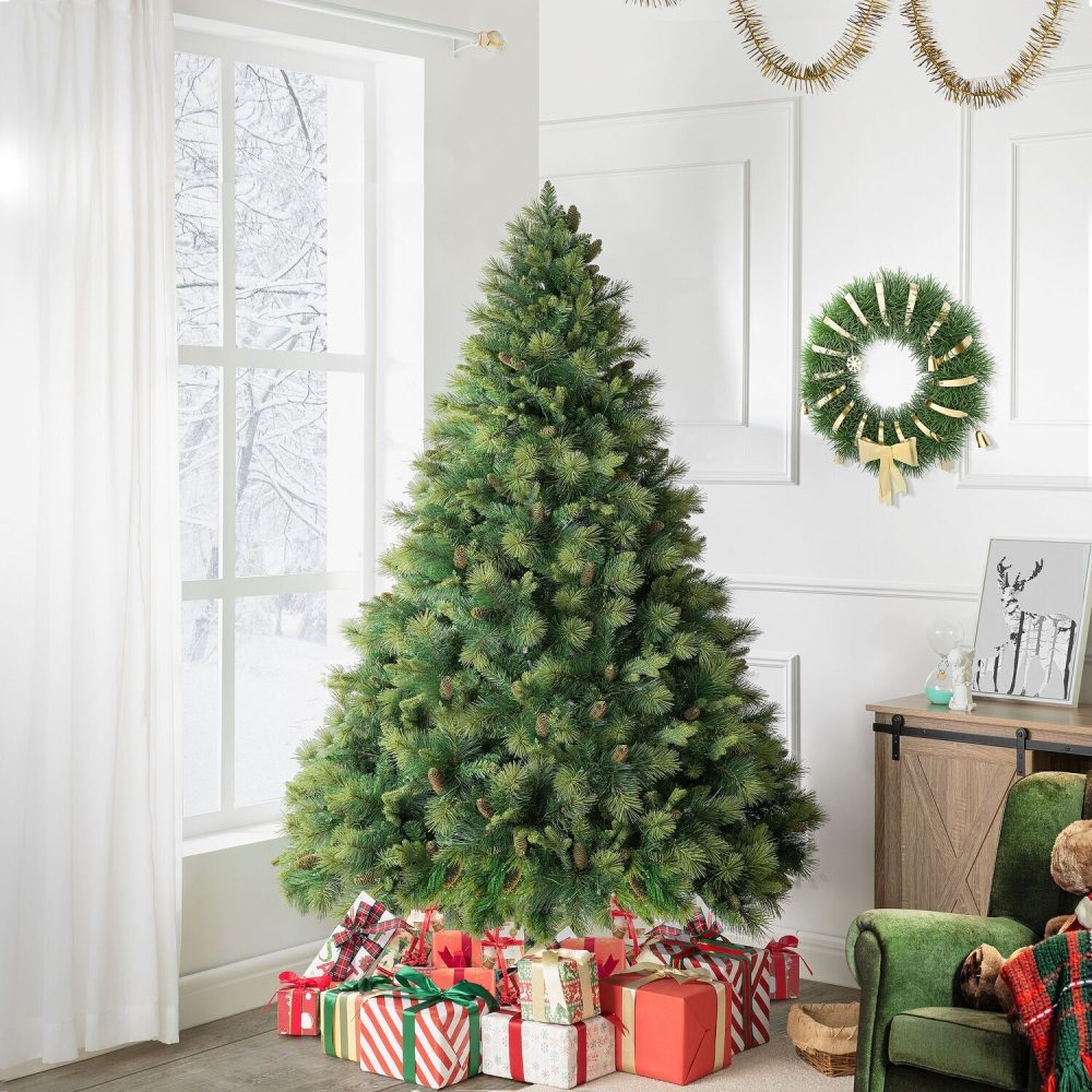 Vail Traditional Artificial Christmas Tree by Naomi Home - 5