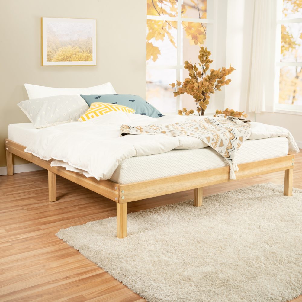 Lucia Solid Wood Platform Bed Naomi Home - 12