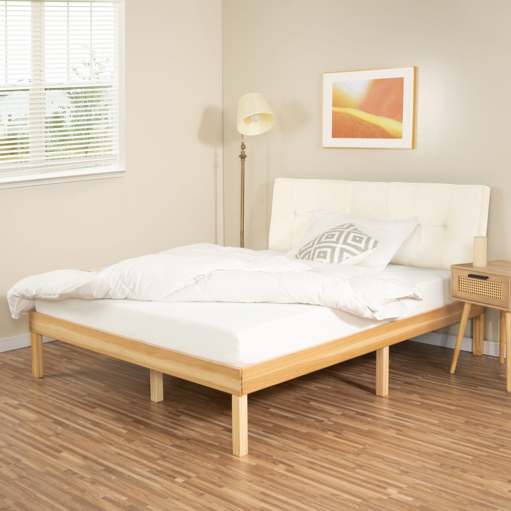 Lucia Solid Wood Platform Bed Naomi Home - 18