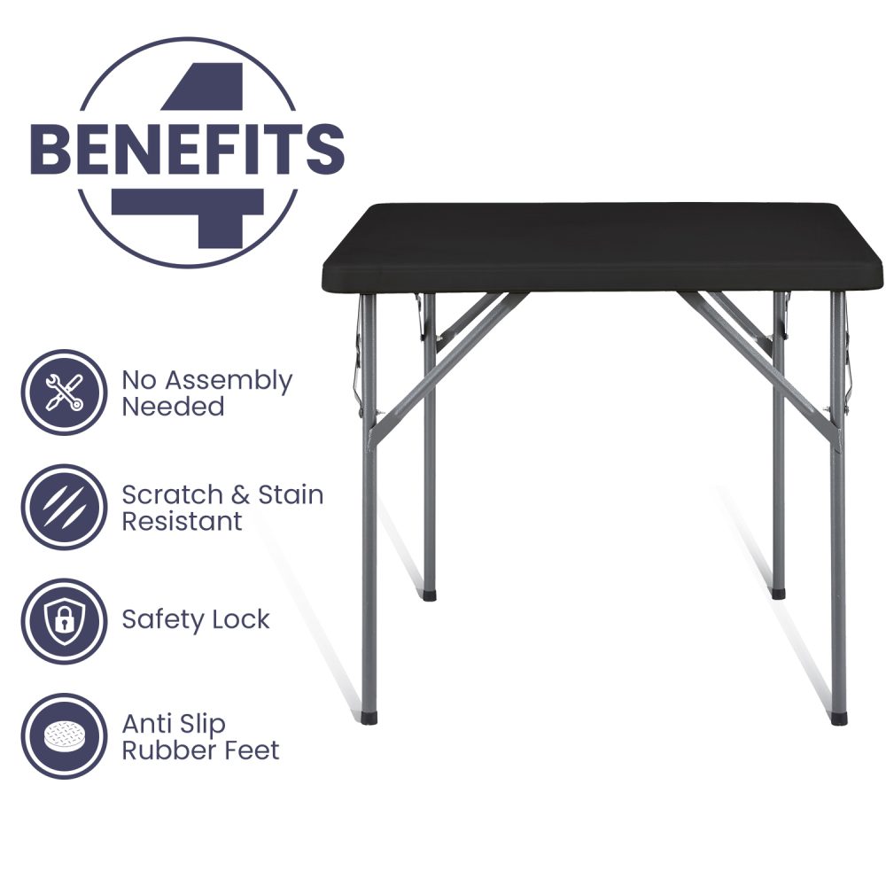 Square Card Table Resin - 11