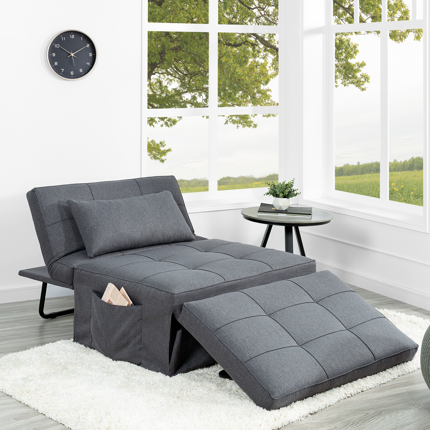 Karina Sleeper Convertible Ottoman by Naomi Home - Naomi Home