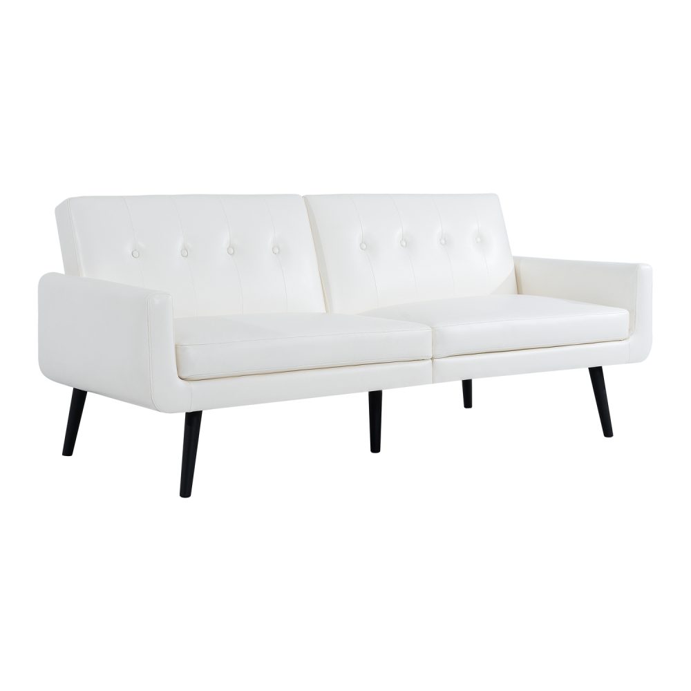 Naomi Home Monica Mid Century Style Futon Sofa Bed - 5
