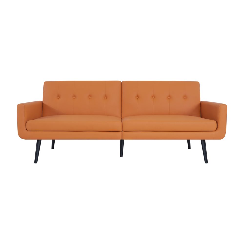 Naomi Home Monica Mid Century Style Futon Sofa Bed - 10