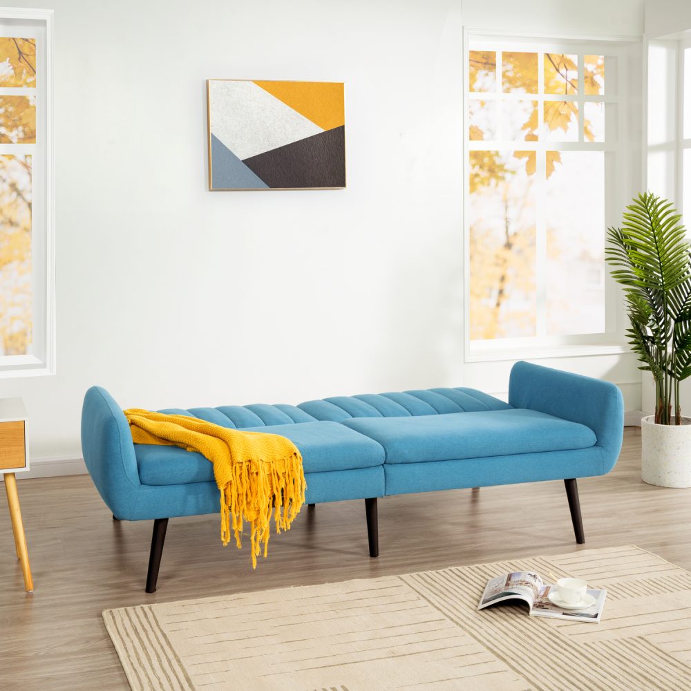 Naomi Home Raven Minimalist Comfort Futon Sofa Bed - 4