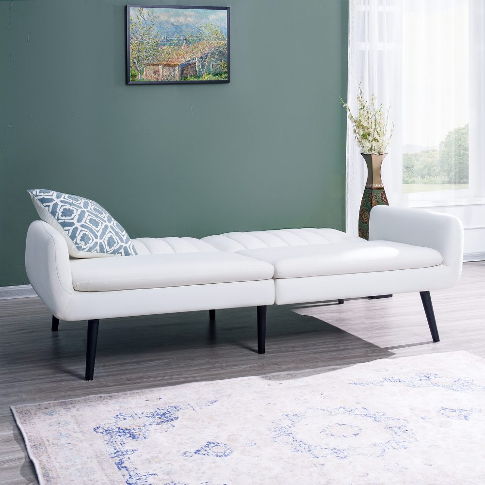 Naomi Home Raven Minimalist Comfort Futon Sofa Bed - 15