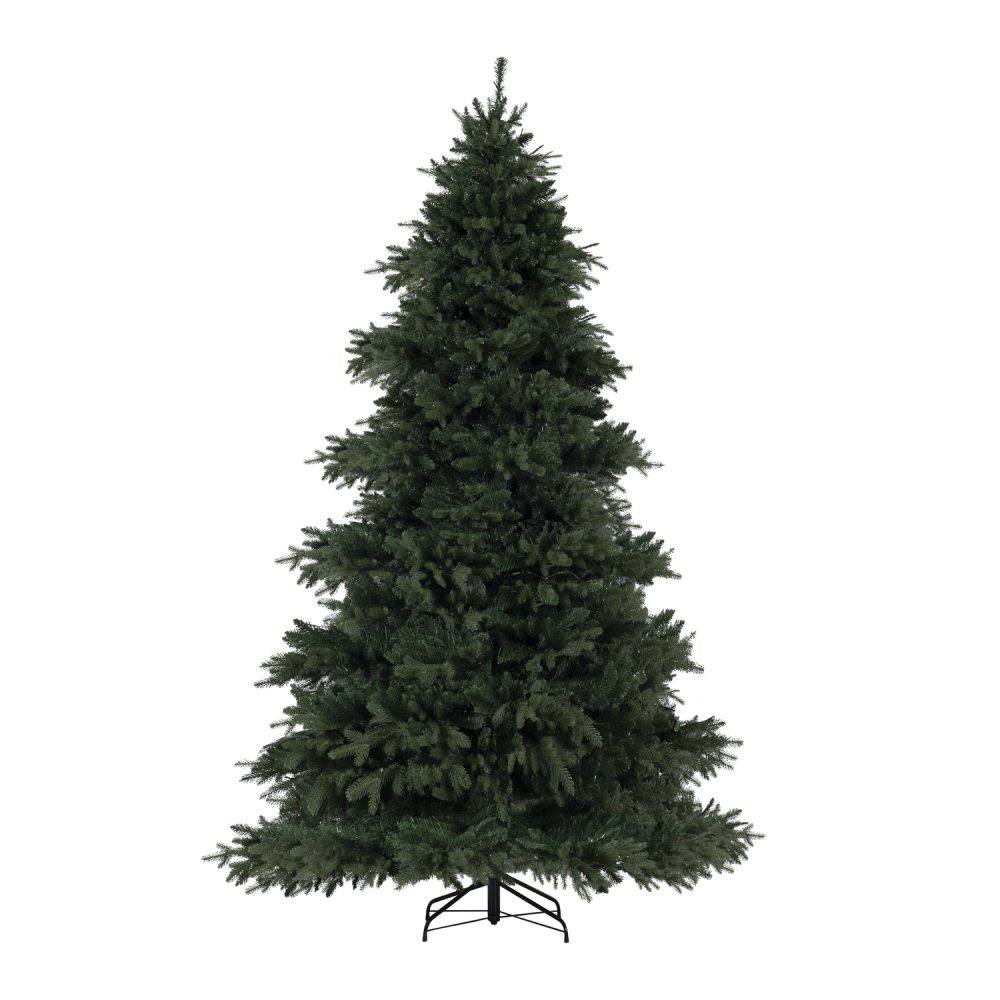 Cynthia Prelit Artificial Christmas Tree, Realistic Rustic Christmas Tree with Lights by Naomi Home - 5