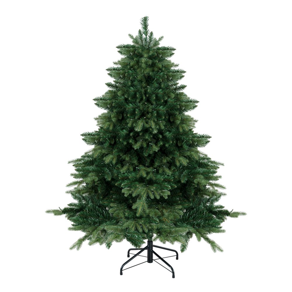 Cynthia Prelit Artificial Christmas Tree, Realistic Rustic Christmas Tree with Lights by Naomi Home - 16