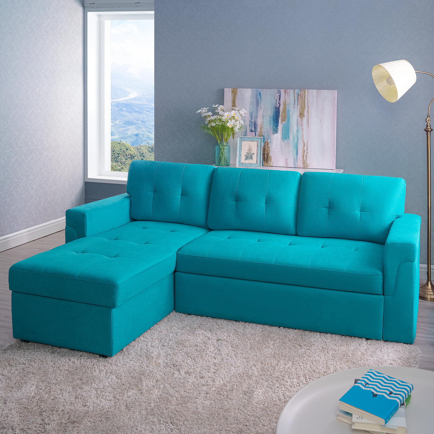 Sleeper Sectional Sofa
