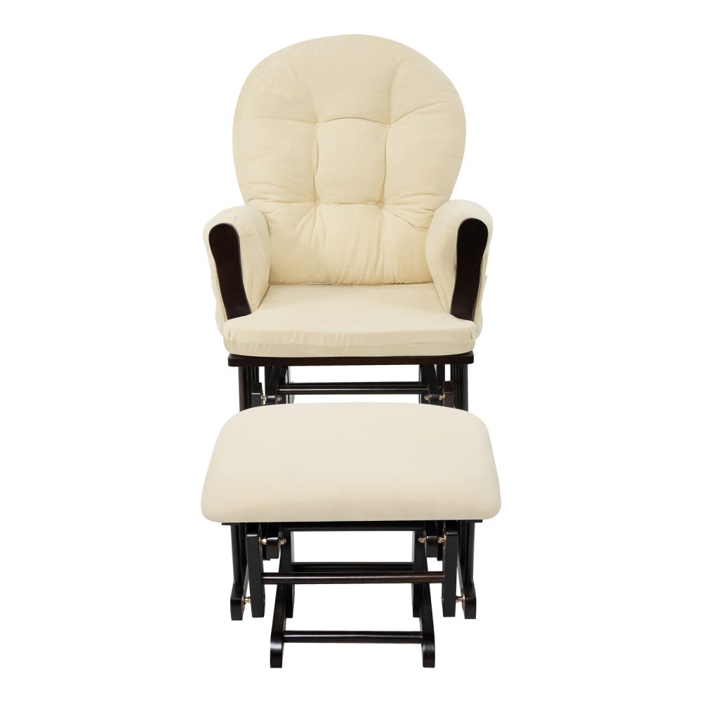 Naomi Home Brisbane Glider and Ottoman Set - 9