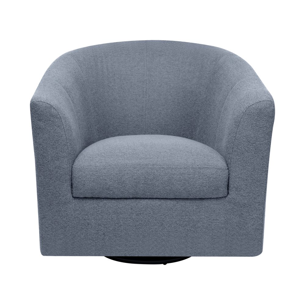 Naomi Home Ariana Swivel Barrel Accent Chair - 22