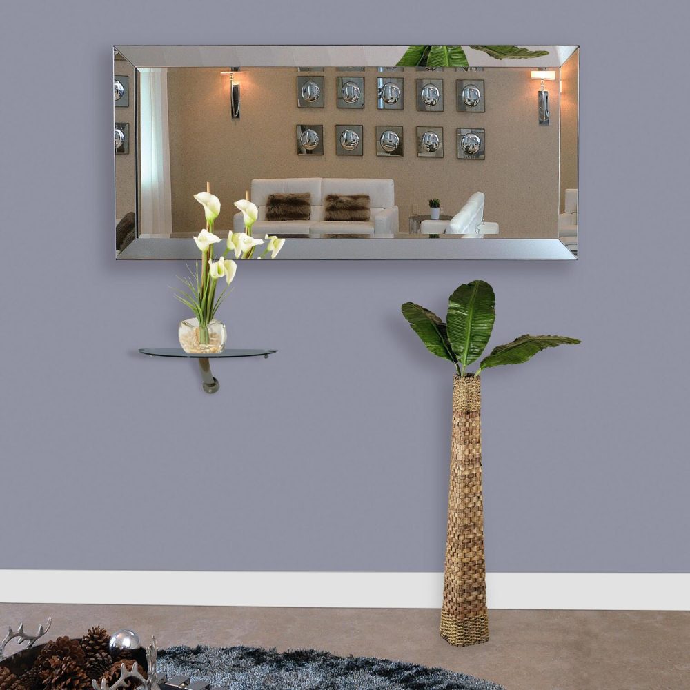 Mirrored Bevel Mirror by Naomi Home - 1