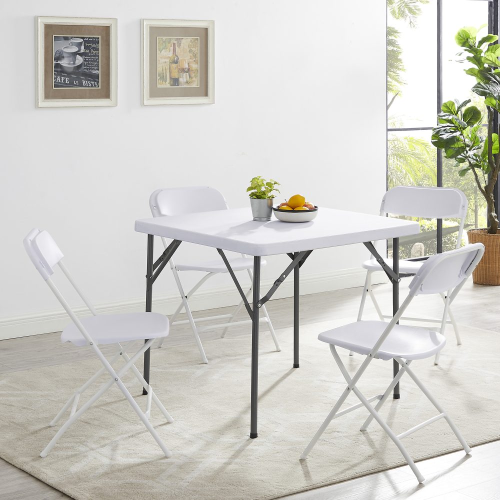 Square Card Table Resin - 1