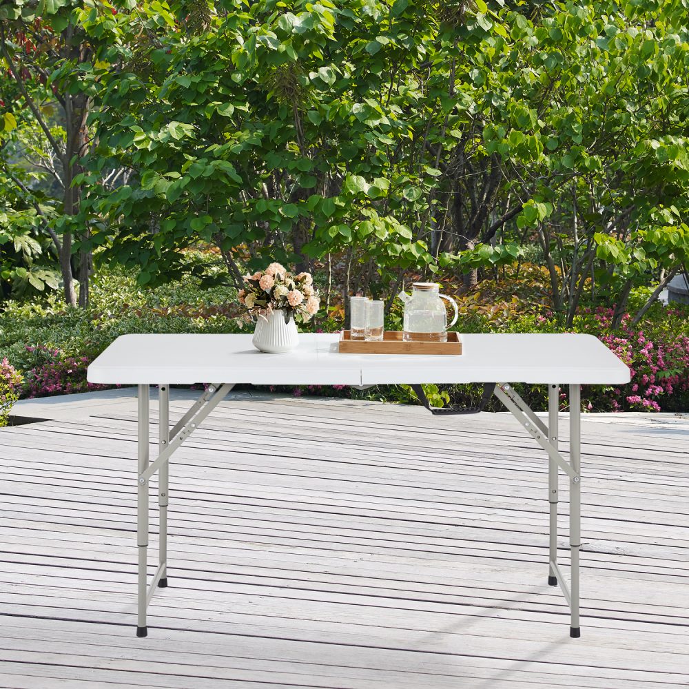 Height Adjustable Resin Table - 5