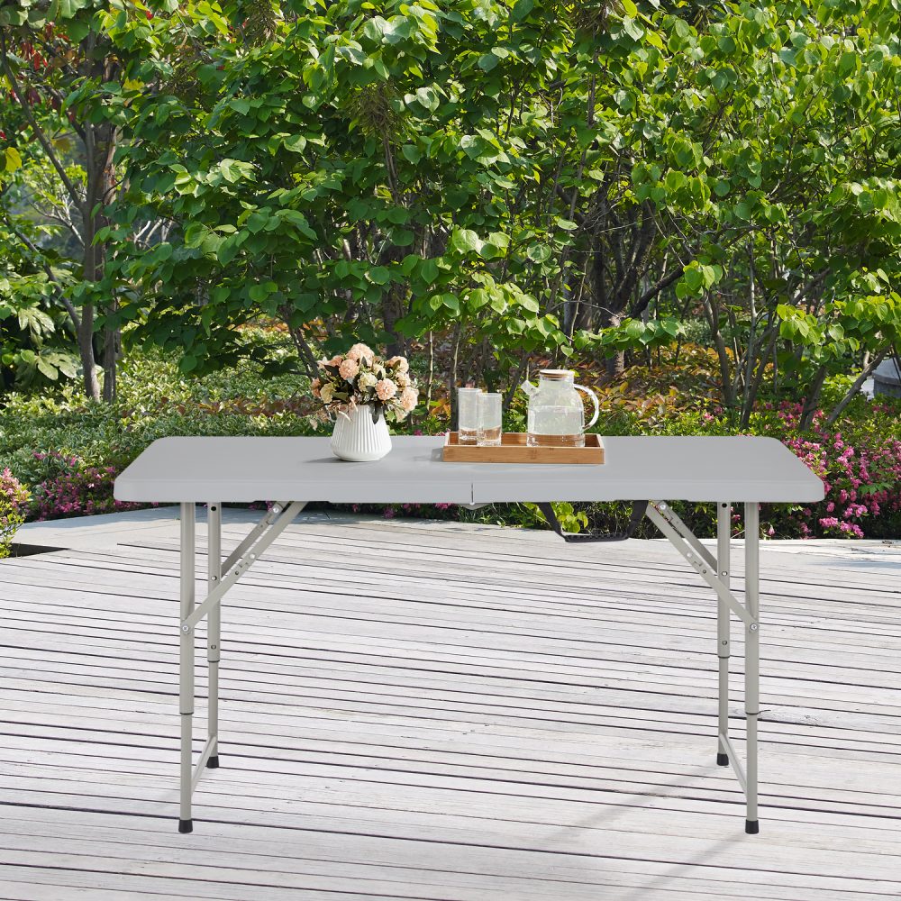 Height Adjustable Resin Table - 10