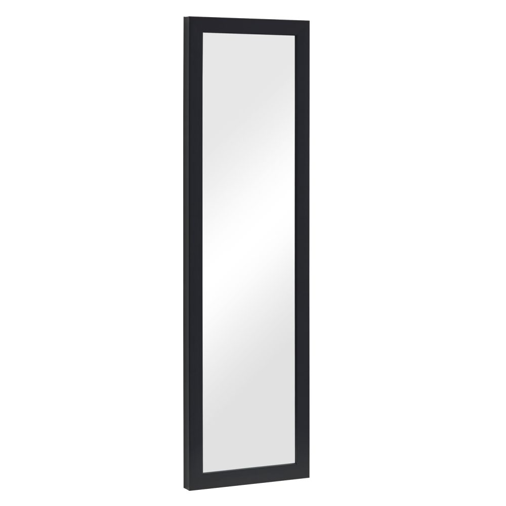 Over The Door Mirror Dressing Make Up Full Length Hanging Full Body Mirror for Bedroom, Bathroom, Dorm, Living Room, Locker Room by Naomi Home - 3
