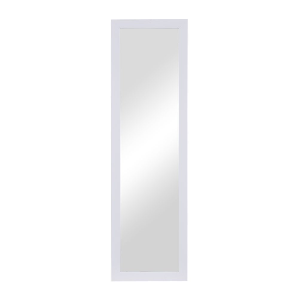 Over The Door Mirror Dressing Make Up Full Length Hanging Full Body Mirror for Bedroom, Bathroom, Dorm, Living Room, Locker Room by Naomi Home - 9