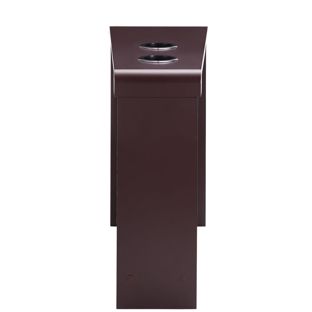 Jade Chairside Table with USB Ports & Outlets by Naomi Home - 8