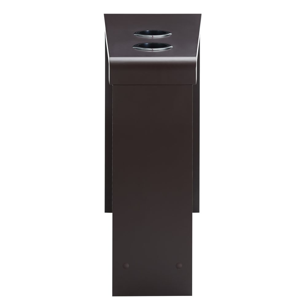 Jade Chairside Table with USB Ports & Outlets by Naomi Home - 15