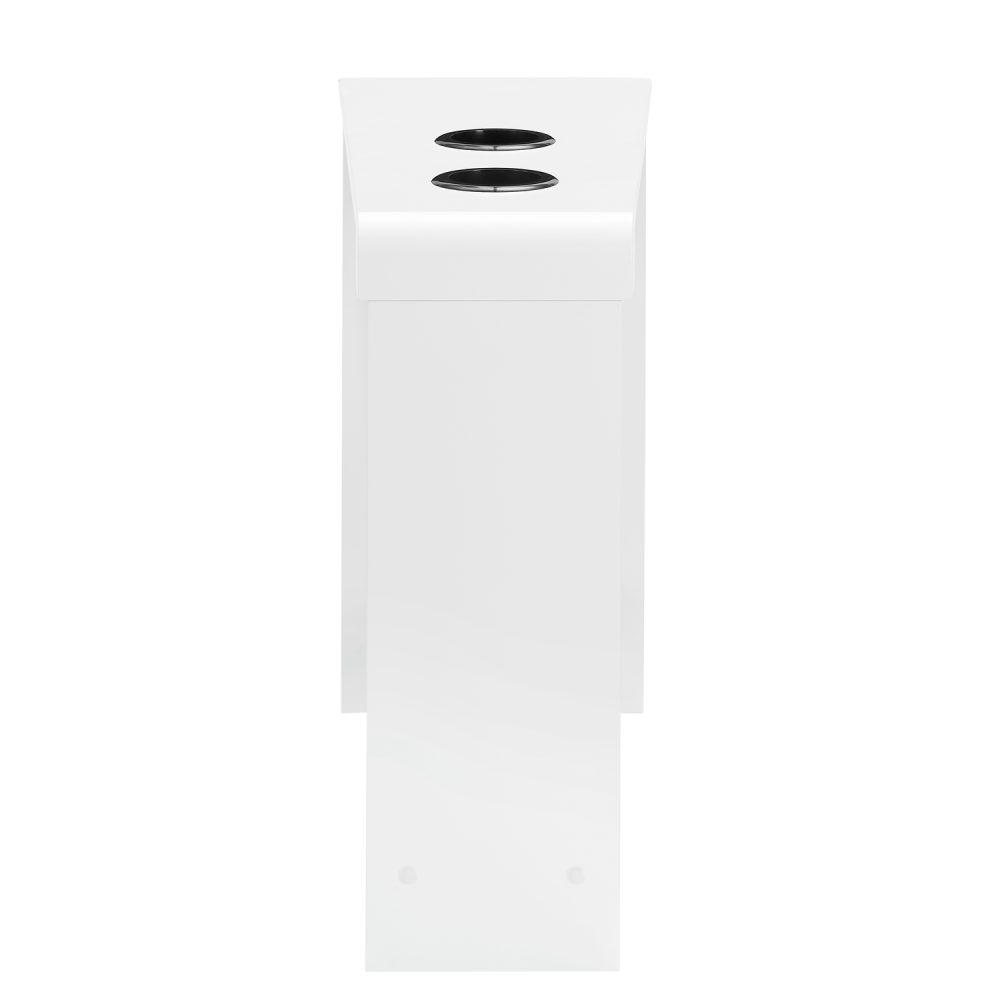 Jade Chairside Table with USB Ports & Outlets by Naomi Home - 19