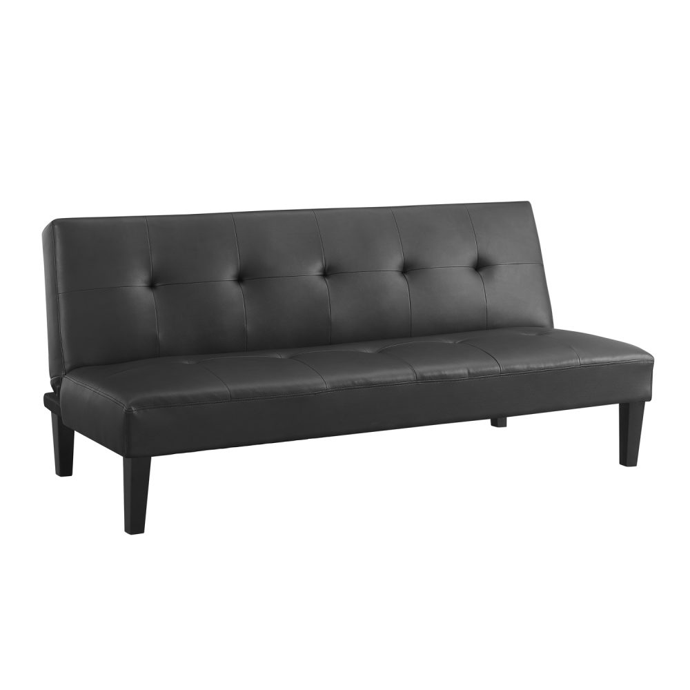 Button Tufted Futon Sofa Bed by Naomi Home - 20