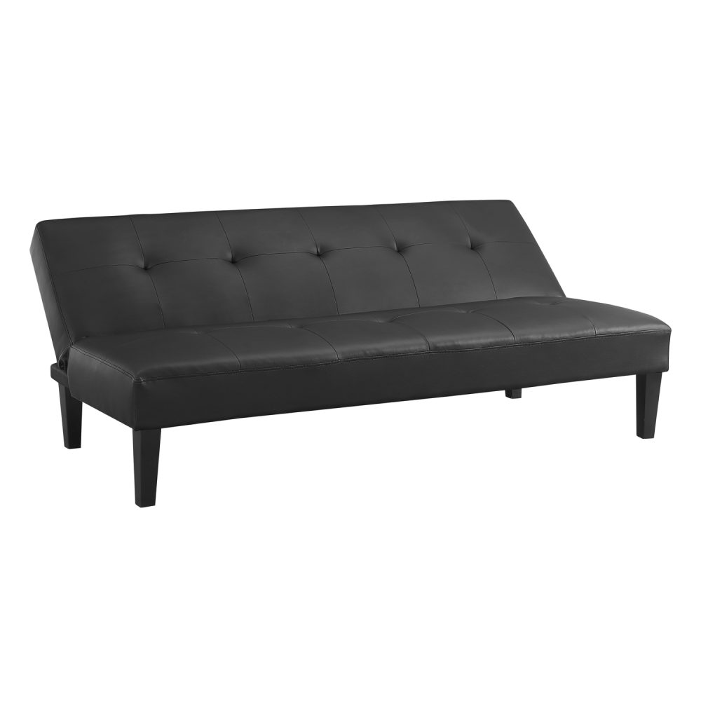 Button Tufted Futon Sofa Bed by Naomi Home - 21