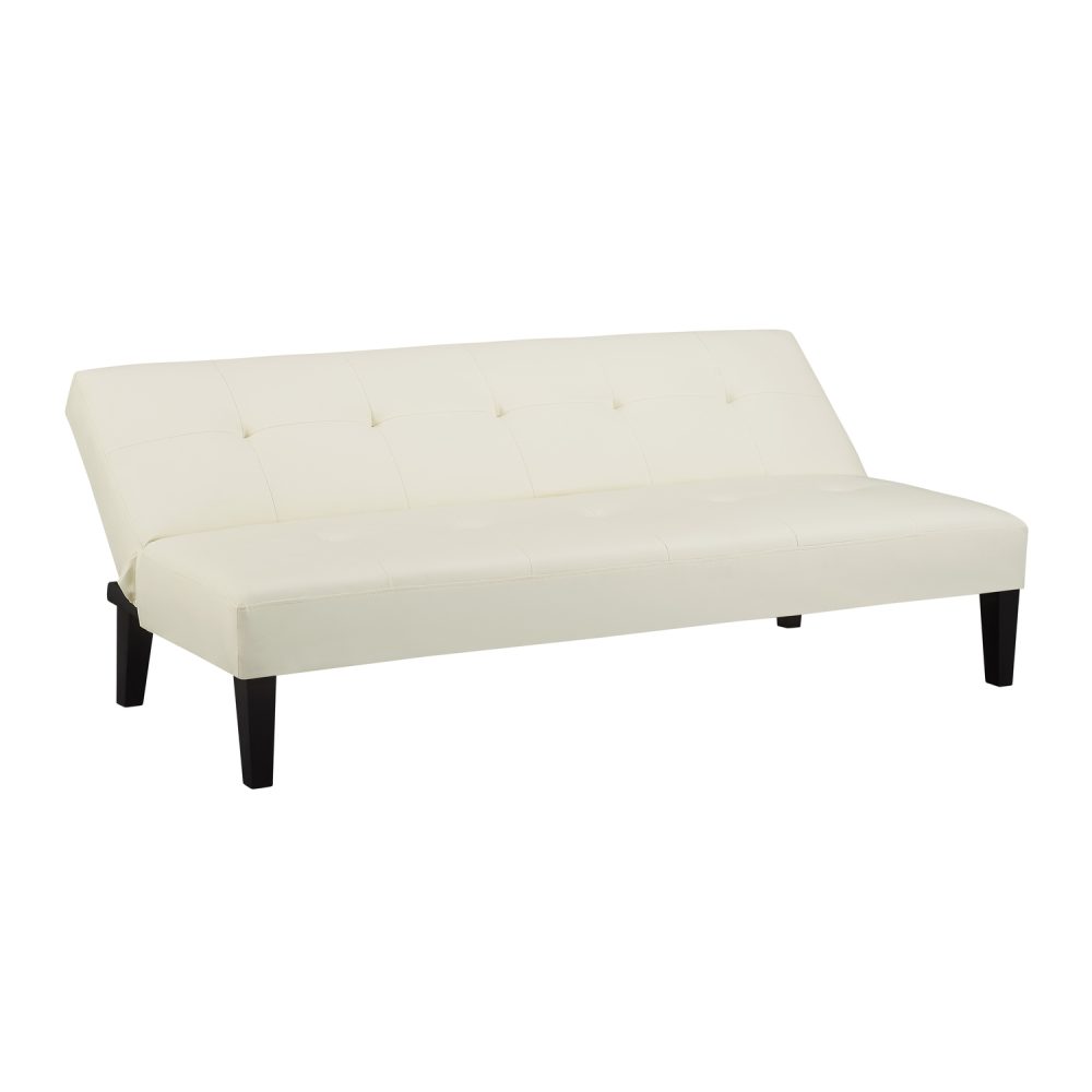 Button Tufted Futon Sofa Bed by Naomi Home - 26
