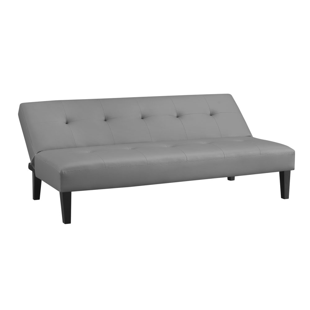 Button Tufted Futon Sofa Bed by Naomi Home - 16