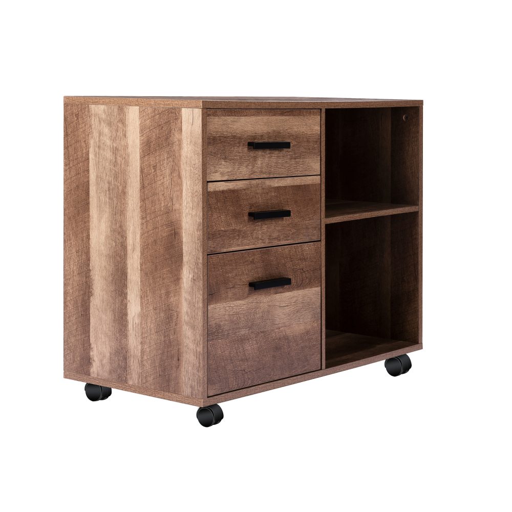 Parker Rolling Office Cabinet by Naomi Home - 9