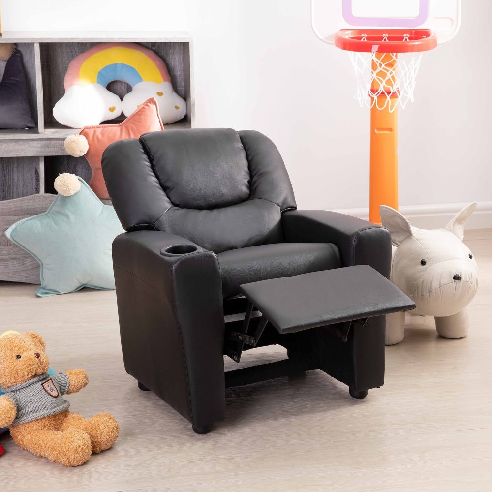 Naomi Home Suri Push Back Kids Recliner - 6