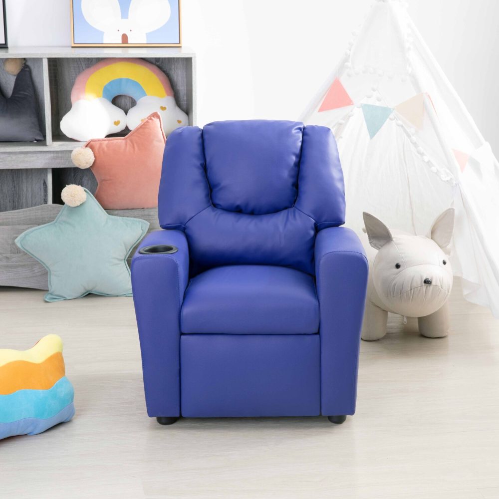 Naomi Home Suri Push Back Kids Recliner - 24