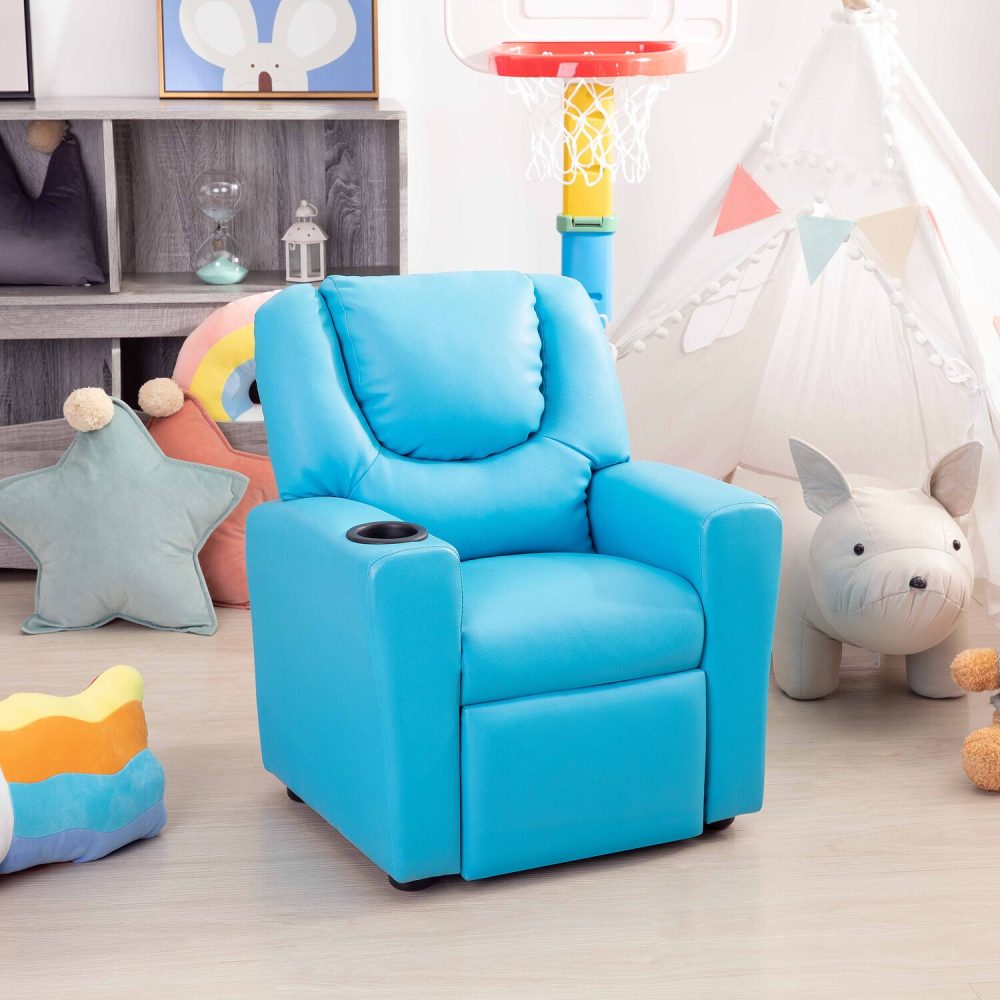 Naomi Home Suri Push Back Kids Recliner - 15