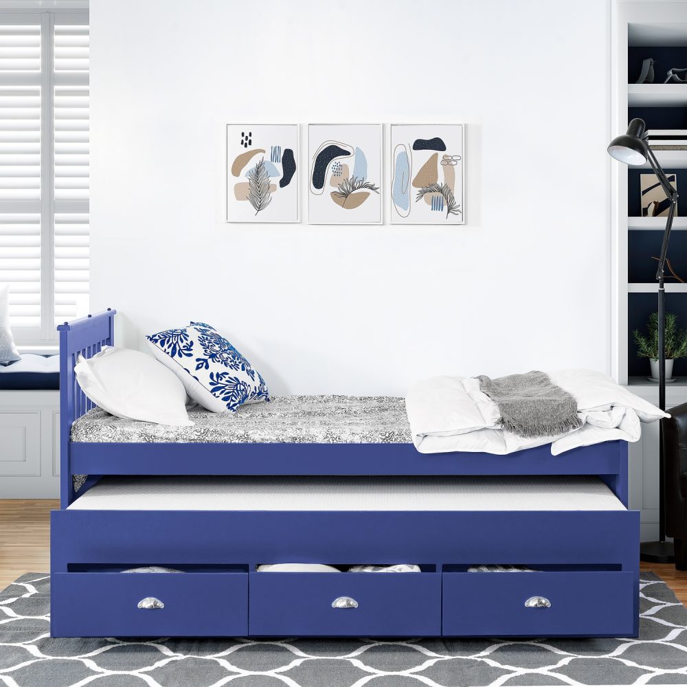Naomi Home Brooklyn Captain’s Bed with Storage Drawers - 18