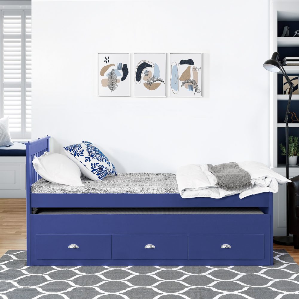 Naomi Home Brooklyn Captain’s Bed with Storage Drawers - 19