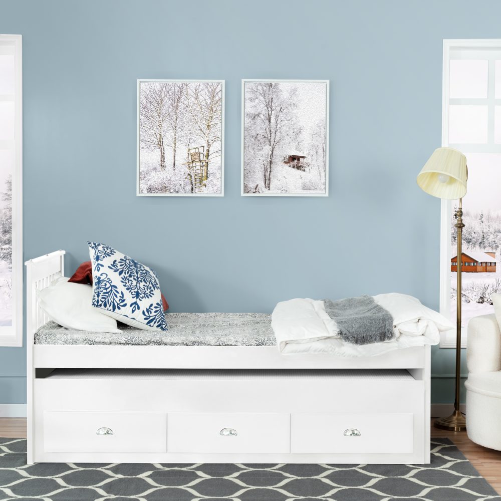 Naomi Home Brooklyn Captain’s Bed with Storage Drawers - 3