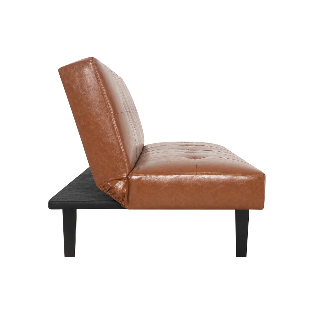 Button Tufted Futon Sofa Bed by Naomi Home - 29