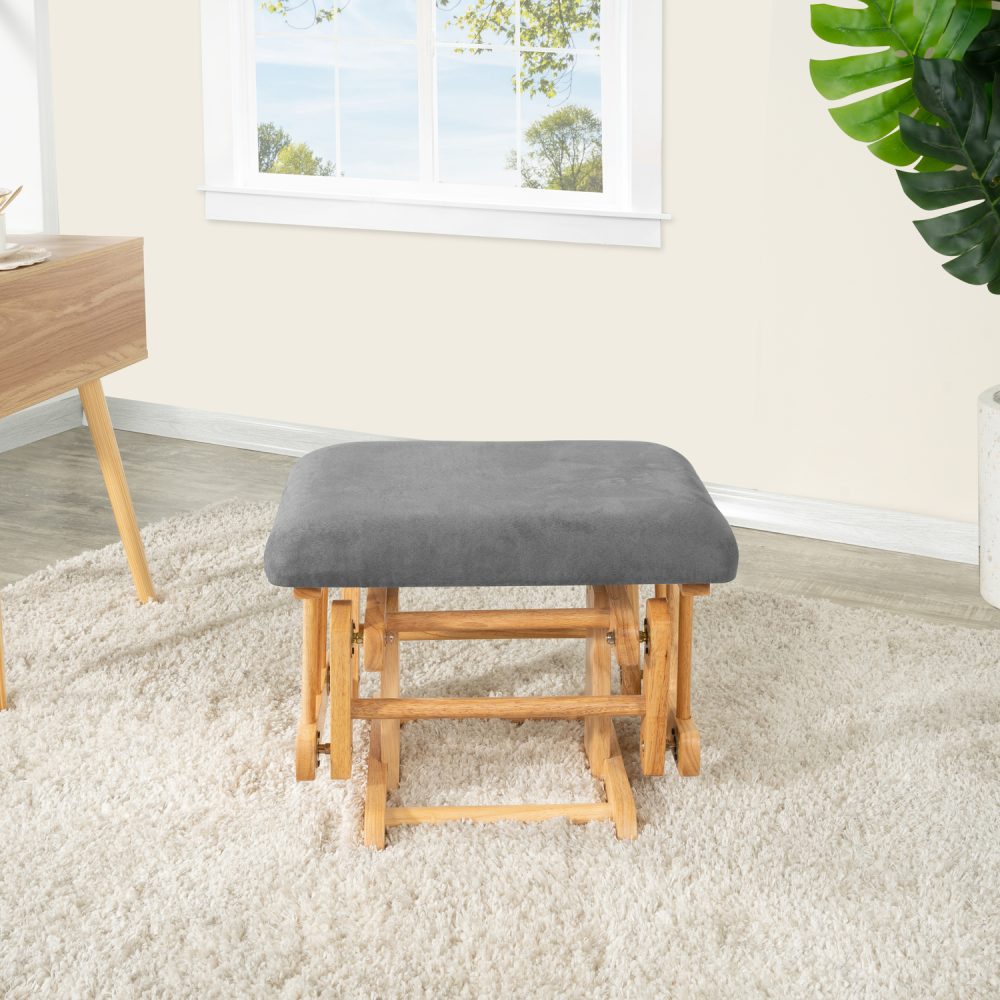 Naomi Home Brisbane Glider and Ottoman Set - 44