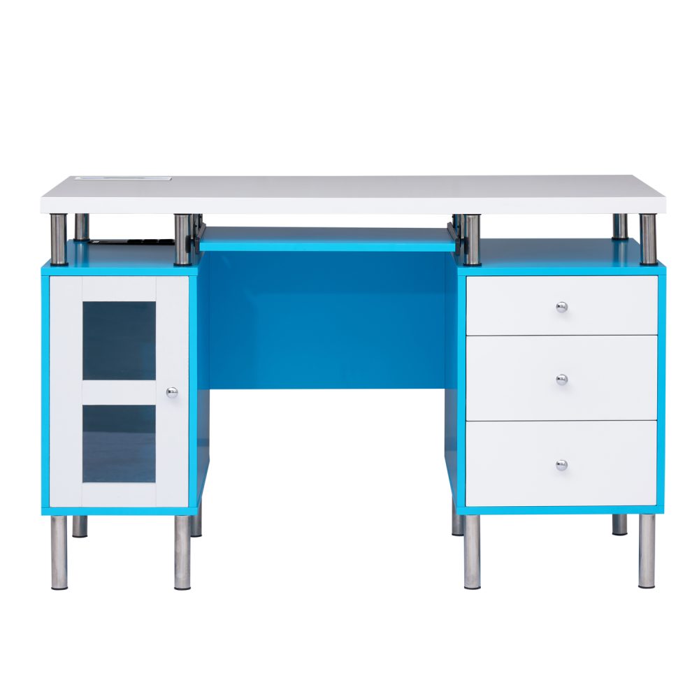 Elsy Contemporary Two-Tone Desk by Naomi Home - 20