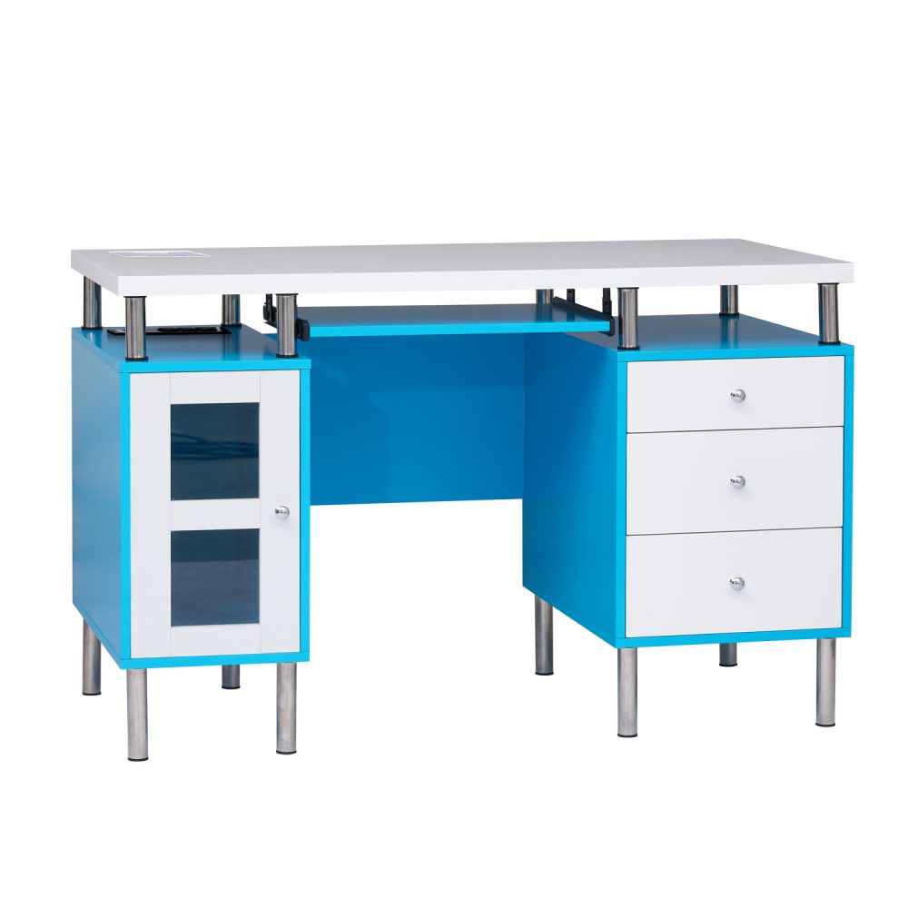 Elsy Contemporary Two-Tone Desk by Naomi Home - 21