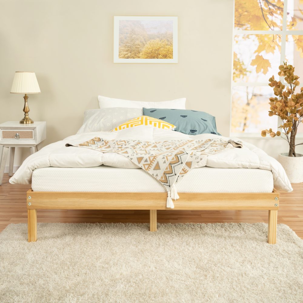 Lucia Solid Wood Platform Bed Naomi Home - 13