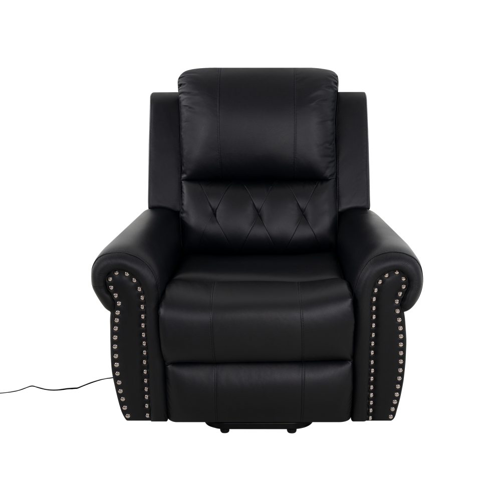 Naomi Home Tatiana Luxury Studded Electric Lift Recliner Chair - 6