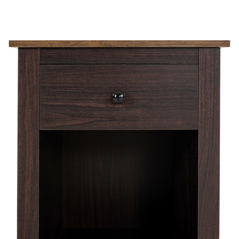 Naomi Home Peyton Rustic End Table - 5