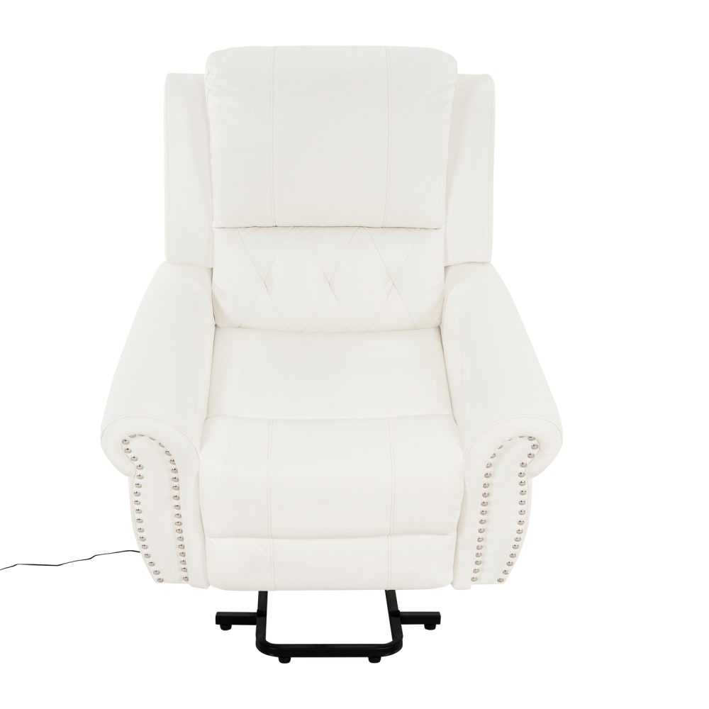 Naomi Home Tatiana Luxury Studded Electric Lift Recliner Chair - 24