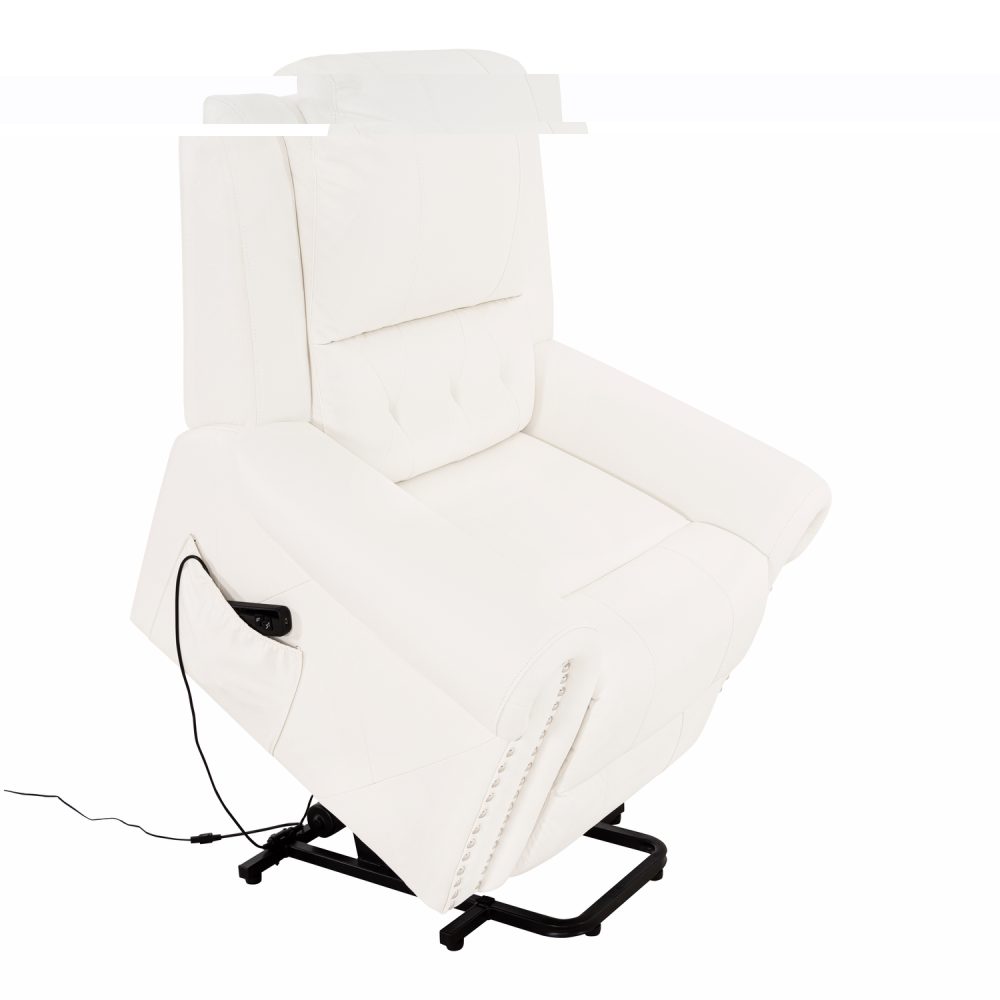 Naomi Home Tatiana Luxury Studded Electric Lift Recliner Chair - 25